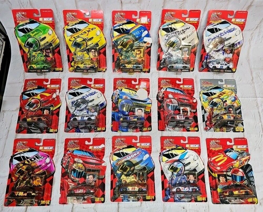 Lot of 15 Nascar 1999 Racing Champions The Originals 1/64 Diecast Cars Read